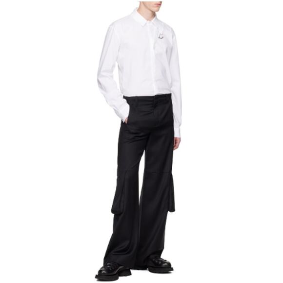 Heliot Emil Men's Black Ferro Tailored Cargo Pants Size XXL - Picture 10 of 10